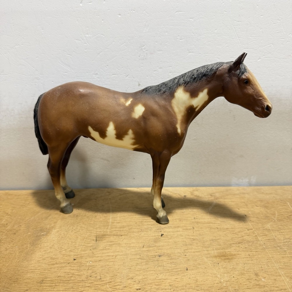 Breyer Horse #88 Traditional Stud Spider Chestnut Overo Paint 1979 CM